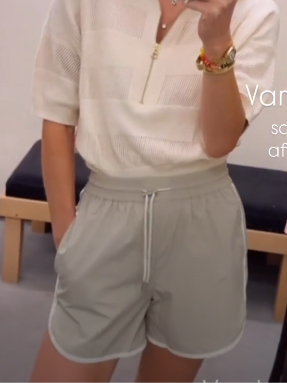 Varley Harmon High Rise Shorts